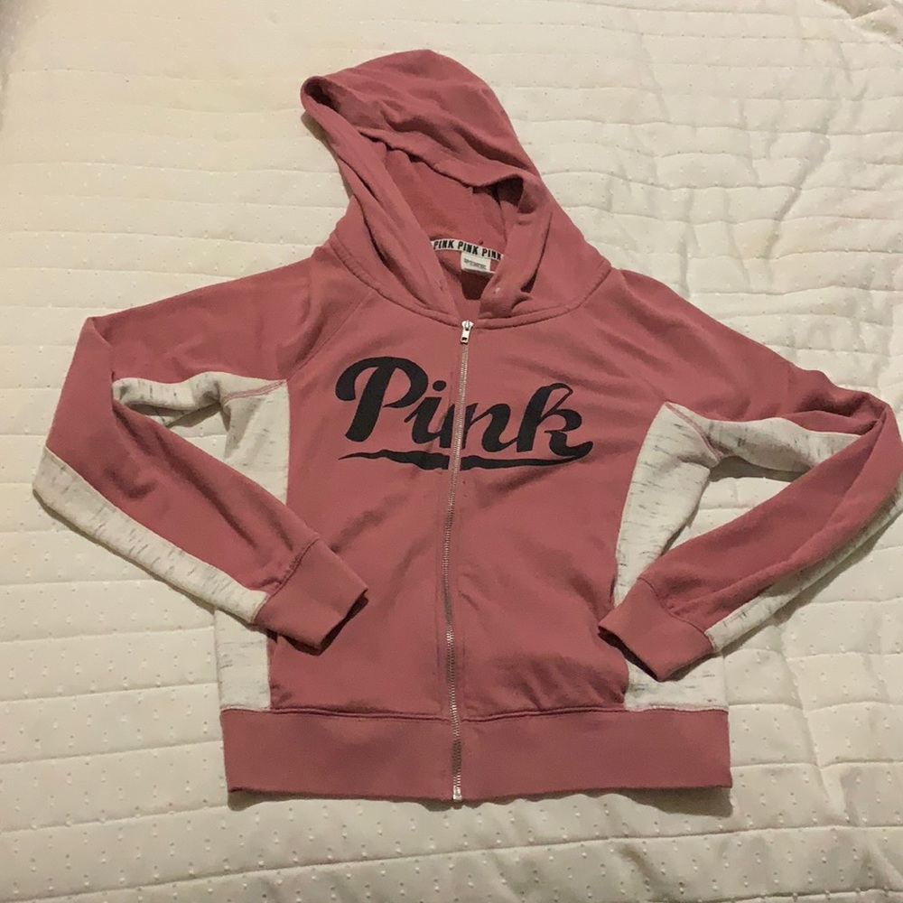 PINK Zip Up Hoodie
